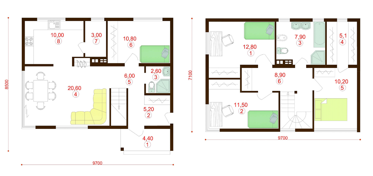 Коттедж 119 м² в КГ Михайловский Хутор от 21 345 грн/м², с. Михайловка-Рубежовка