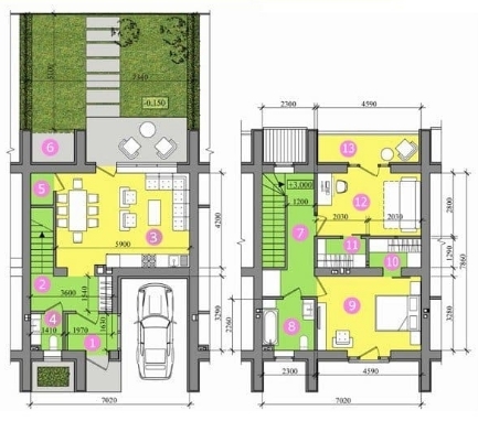 Таунхаус 97.04 м² в Таунхаус Петровське містечко від 12 818 грн/м², с. Святопетрівське