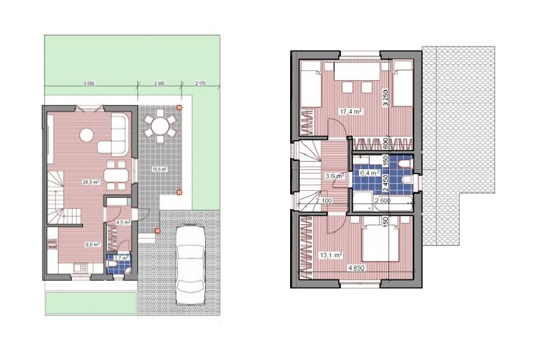 Таунхаус 95.2 м² в КМ Green Field від 11 765 грн/м², м. Ірпінь