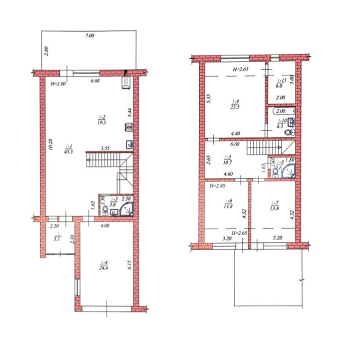 Таунхаус 160 м² в Таунхаус на ул. Комарова, 45 от застройщика, с. Тарасовка