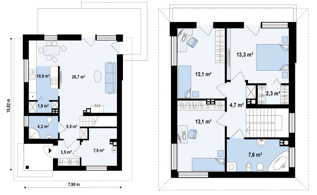 Коттедж 117 м² в КП Sea Villas от 13 077 грн/м², с. Козаровичи