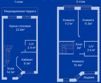 Таунхаус 95 м² в КМ Riviera від 22 105 грн/м², смт Гостомель