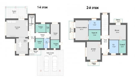 Коттедж 353 м² в КП Zoloche от застройщика, с. Вишенки