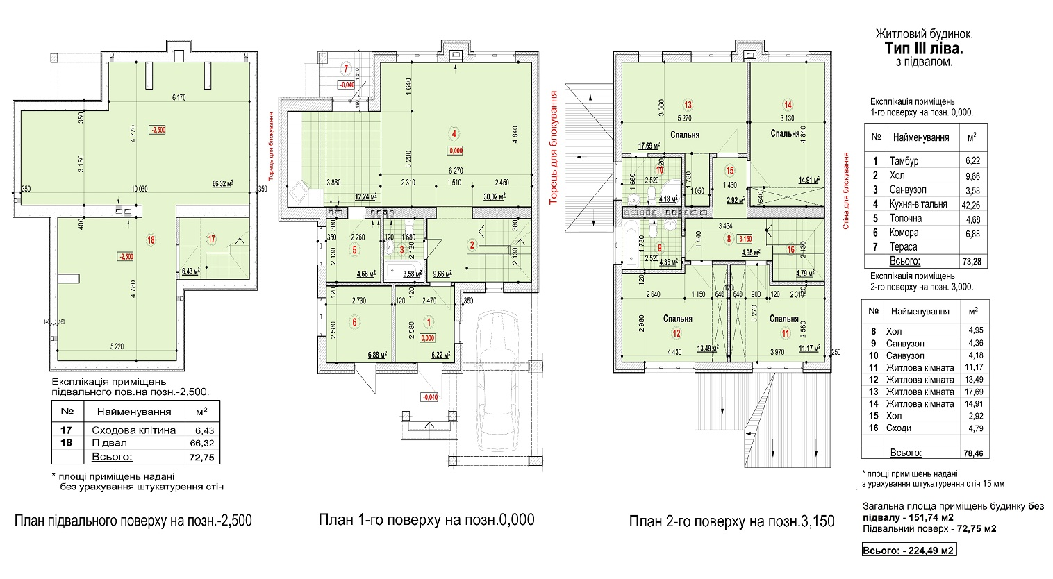 Дуплекс 224.49 м² в КМ Еко-поліс Оксамит від 14 210 грн/м², м. Бровари