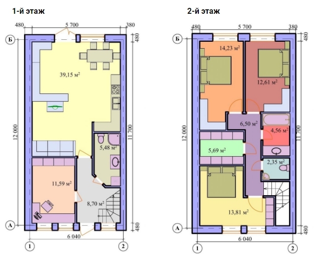 Таунхаус 125 м² в Таунхаус Grass House від забудовника, с. Гореничі