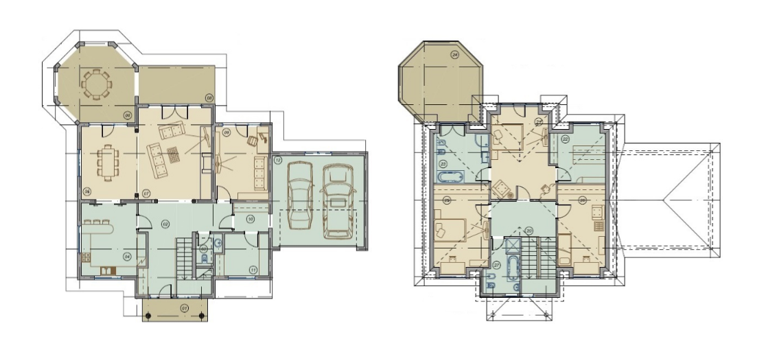 Котедж 288.58 м² в КМ Blaue Lagune від забудовника, смт Козин