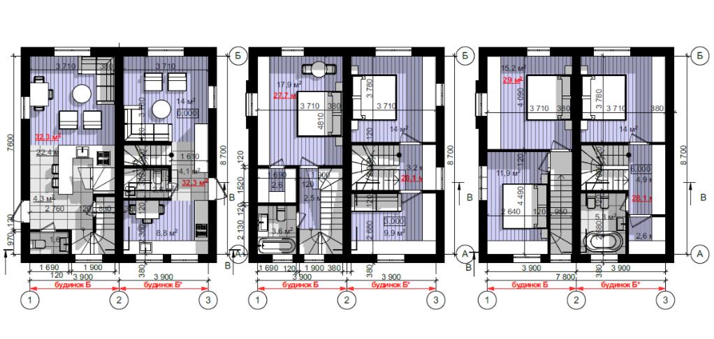 Дуплекс 89 м² в Дуплексы New Smart 5 от 13 034 грн/м², с. Софиевская Борщаговка