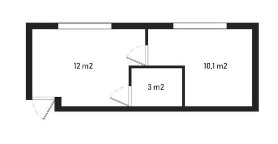 1-комнатная 25.1 м² в ЖК Barberry от 16 200 грн/м², с. Софиевская Борщаговка