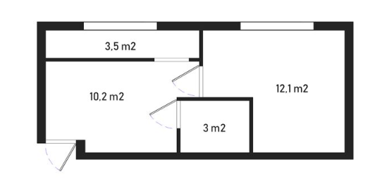 1-кімнатна 28.8 м² в ЖК Barberry від забудовника, с. Софіївська Борщагівка