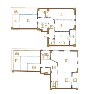 Дворівнева 219.5 м² в КБ Leonardo town від забудовника, Харків