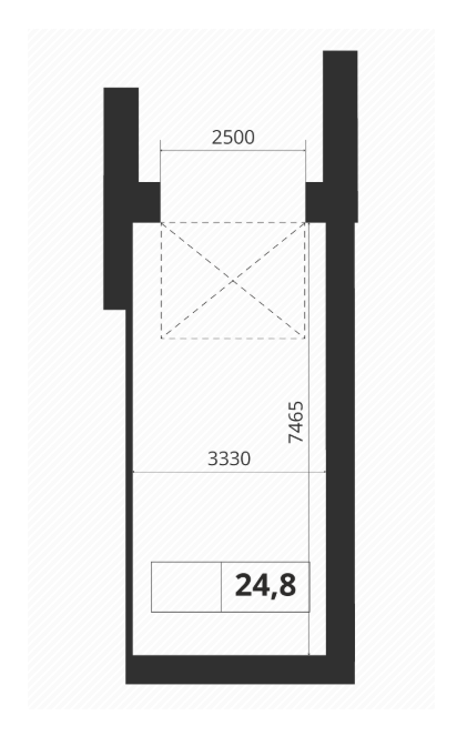 Гараж 24.8 м² в ЖК SokolovSky от застройщика, Днепр