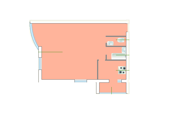 2-кімнатна 72.8 м² в ЖК Піхтовий від 24 400 грн/м², Дніпро