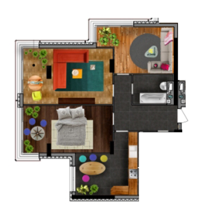 3-кімнатна 94.22 м² в ЖК Медовий Сад від забудовника, Львів