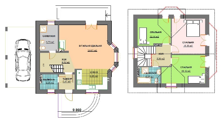 Котедж 120 м² в КМ Praud Hills від 25 583 грн/м², с. Борки