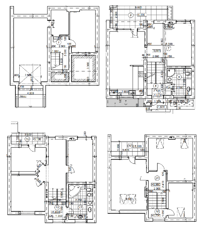 Таунхаус 252.4 м² в Таунхаус на ул. Кольцевая, 18-24 от застройщика, г. Винники