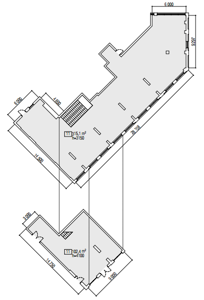 Торговельне приміщення 417.5 м² в ЖК San Francisco Creative House від забудовника, Київ