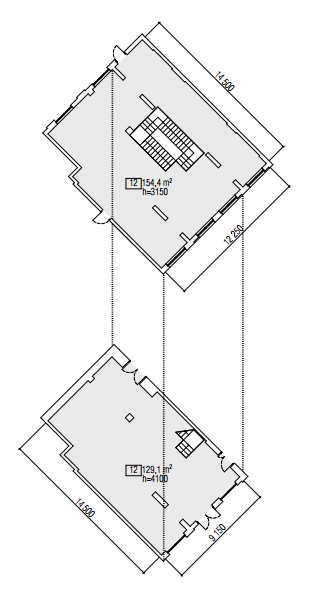 Торговельне приміщення 283.5 м² в ЖК San Francisco Creative House від забудовника, Київ