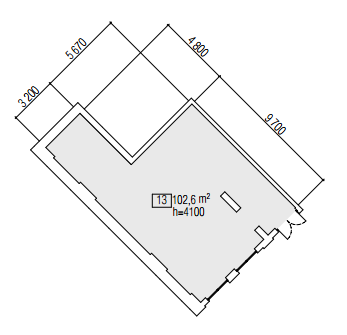 Торговельне приміщення 102.6 м² в ЖК San Francisco Creative House від забудовника, Київ