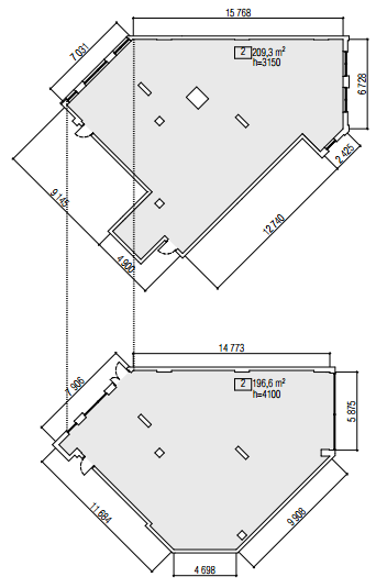 Торговое помещение 405.9 м² в ЖК San Francisco Creative House от застройщика, Киев