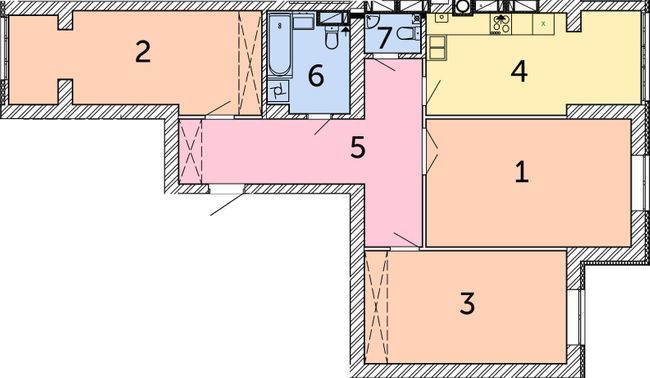 3-кімнатна 98 м² в ЖК Найкращий квартал від 16 500 грн/м², м. Ірпінь