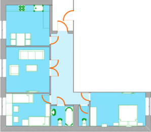3-кімнатна 81.6 м² в ЖК Престиж Таун від забудовника, Івано-Франківськ