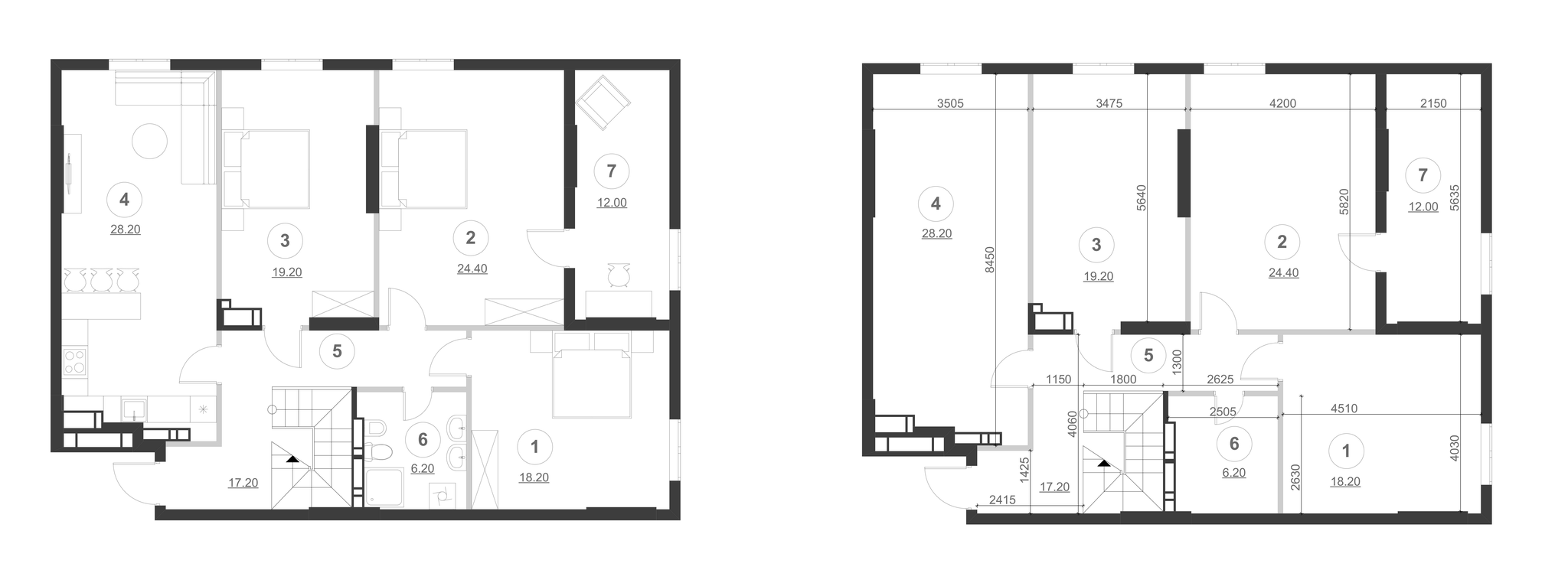 Дворівнева 285.2 м² в ЖК Greenville Park від 31 150 грн/м², Київ