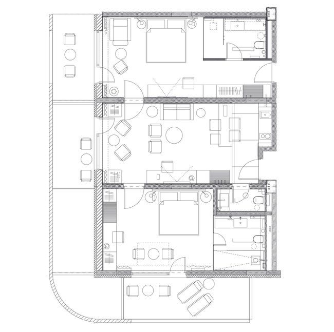 3-комнатная 98 м² в Апарт-готель Premier Resort от 115 700 грн/м², с. Поляница