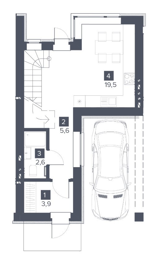 Котедж 105.4 м² в КМ Липові Роси від 19 390 грн/м², с. Липники