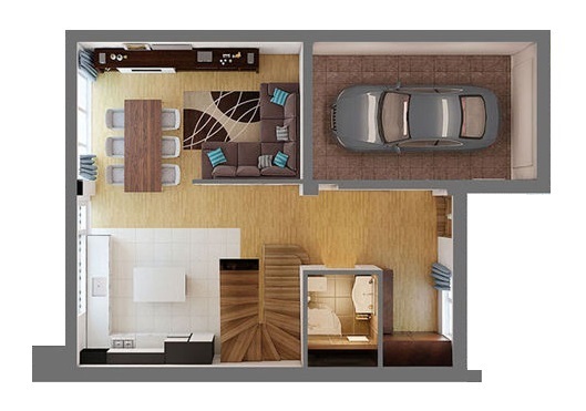 Таунхаус 141.5 м² в Таунхаус Кленова Алея від 21 625 грн/м², смт Брюховичі