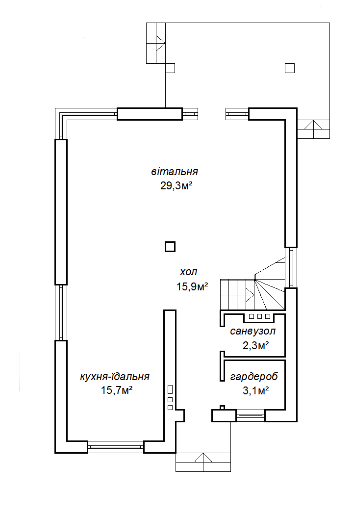 Коттедж 130 м² в КП TownHouse Park от застройщика, г. Трускавец