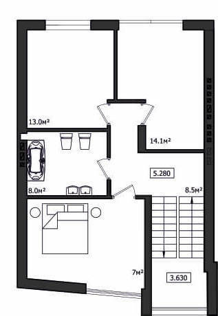 Таунхаус 175 м² в КП TownHouse Park от застройщика, г. Трускавец