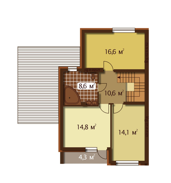 Дуплекс 123.8 м² в КГ Нова Конопниця от 15 235 грн/м², с. Конопница