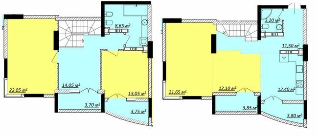 3-кімнатна 126.19 м² в ЖК 4 сезони від 25 000 грн/м², Київ