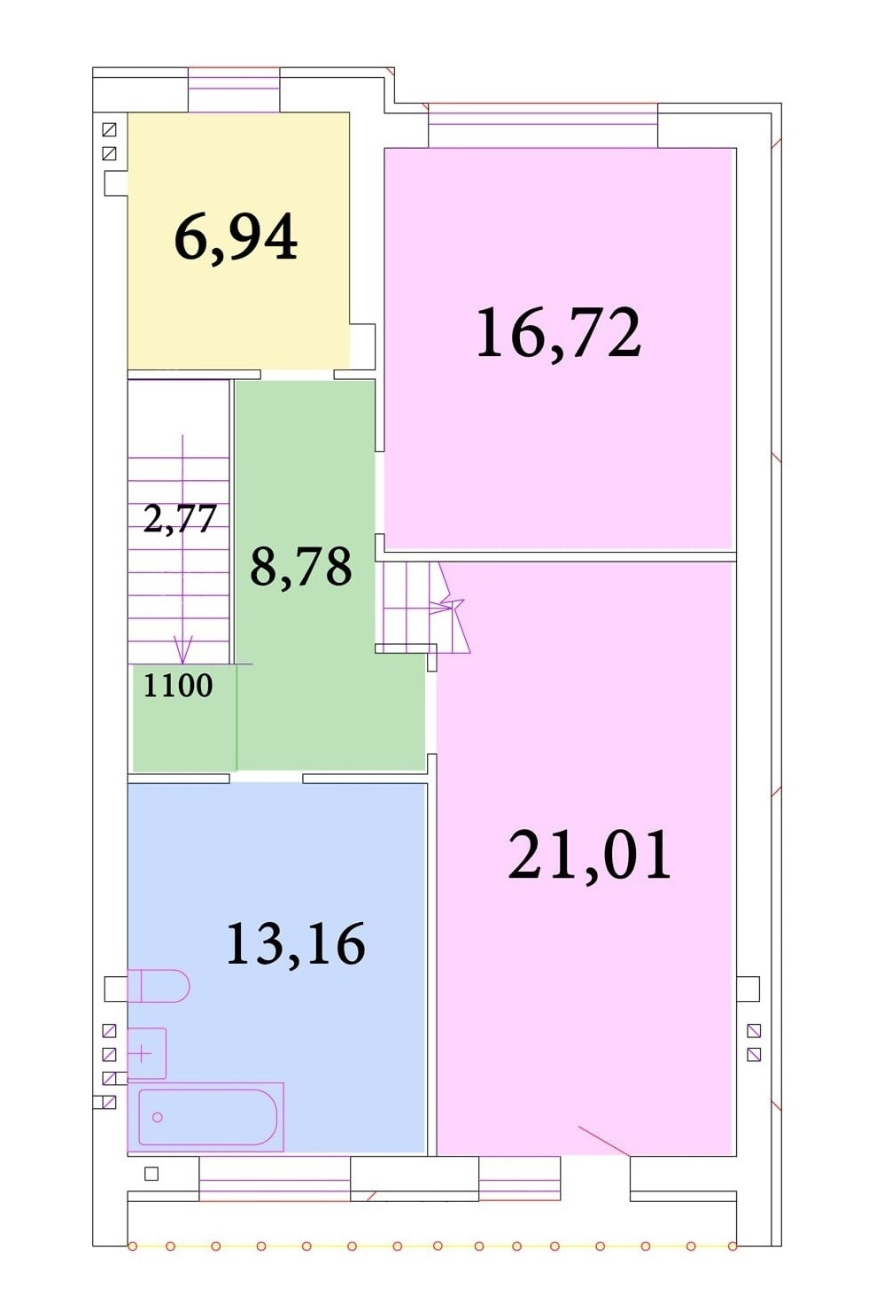 Таунхаус 195 м² в Таунхаус Sunny Village от застройщика, Винница