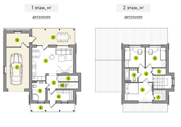 Коттедж 105 м² в КГ Семь Озер от 20 162 грн/м², с. Крушинка