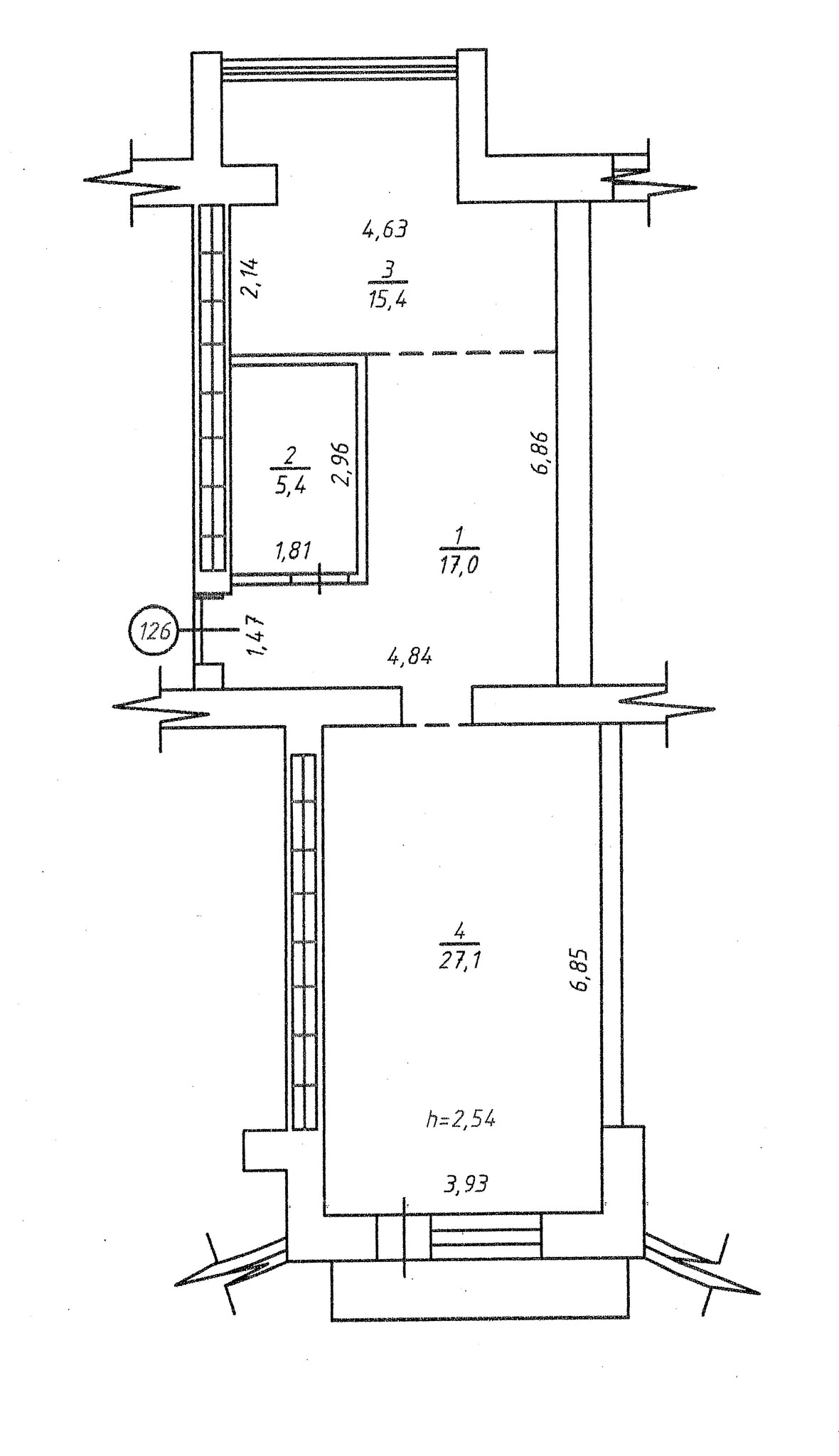 1-комнатная 66 м² в ЖК Rivbud от 14 950 грн/м², Ровно