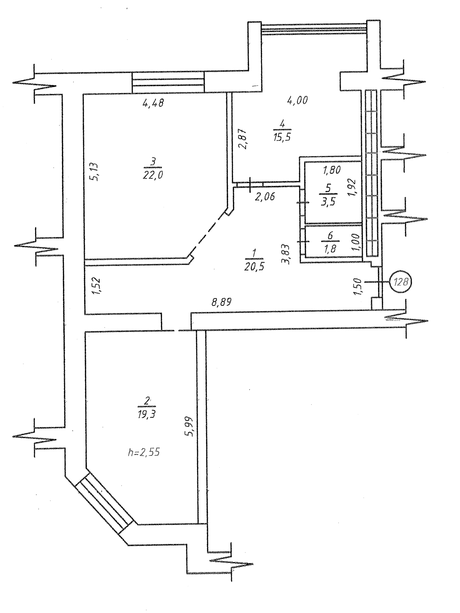 2-комнатная 82.6 м² в ЖК Rivbud от 17 200 грн/м², Ровно