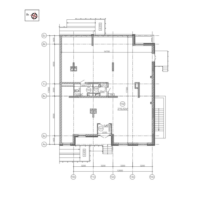 Приміщення вільного призначення 230.31 м² в ЖК Рідне місто від 32 000 грн/м², Київ