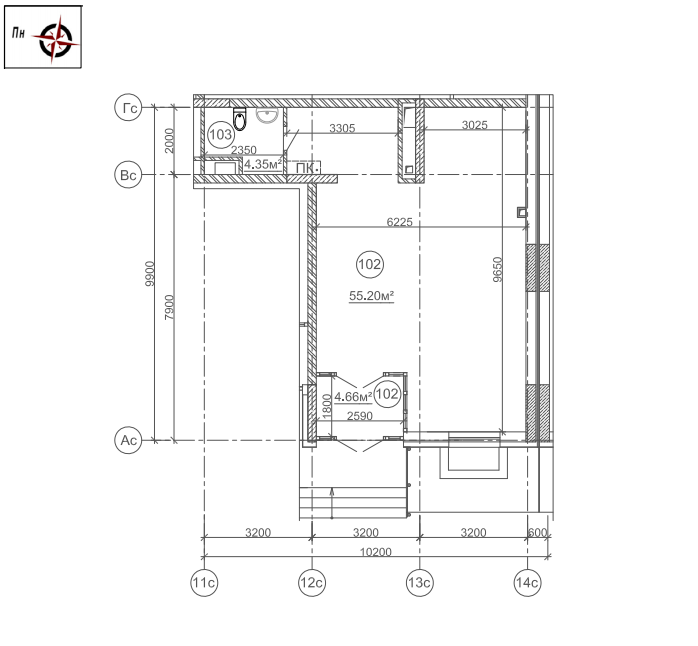 Приміщення вільного призначення 64.21 м² в ЖК Рідне місто від 32 000 грн/м², Київ