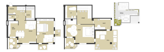 3-комнатная 170.02 м² в КД Люксембург от 39 600 грн/м², Львов