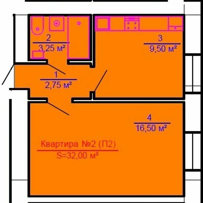 1-комнатная 32 м² в ЖК Австрійська Садиба от застройщика, г. Рава-Русская