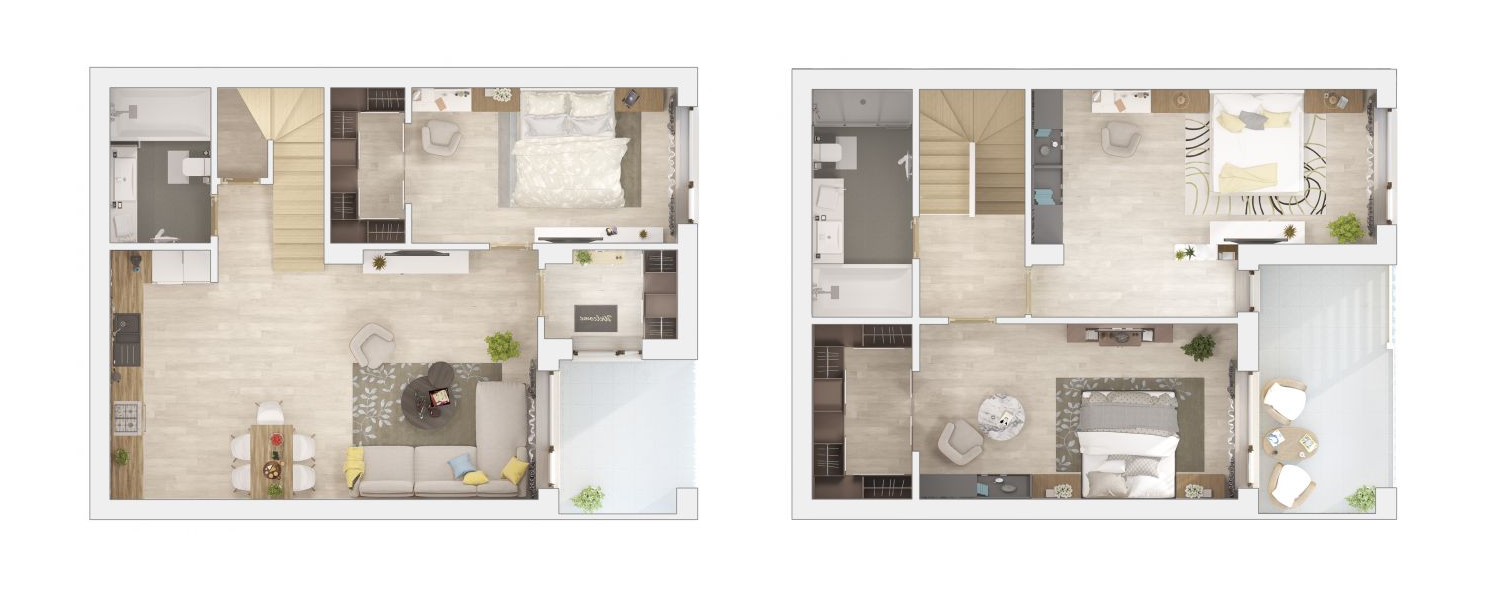 Котедж 138 м² в КМ Golden Hills від 9 783 грн/м², Рівне