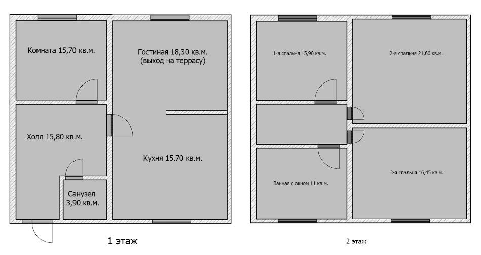 Коттедж 142 м² в КП Гетманский от 14 085 грн/м², Сумы