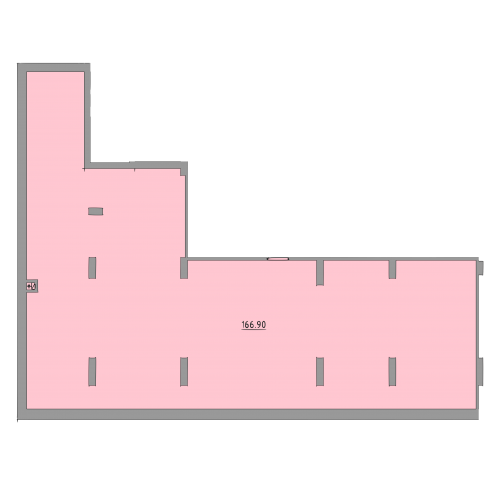 Офис 166.9 м² в ЖК Централ Холл от застройщика, Тернополь