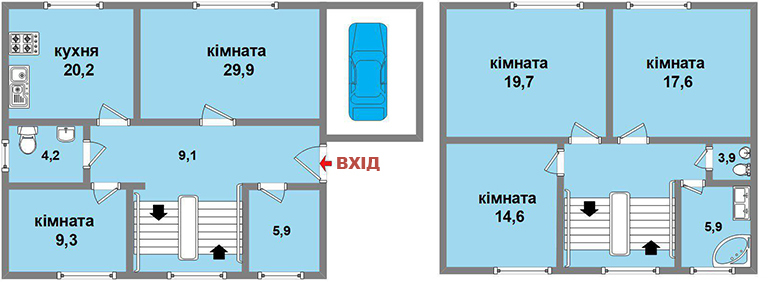 Котедж 150 м² в КМ Ledovskiy від забудовника, Хмельницький