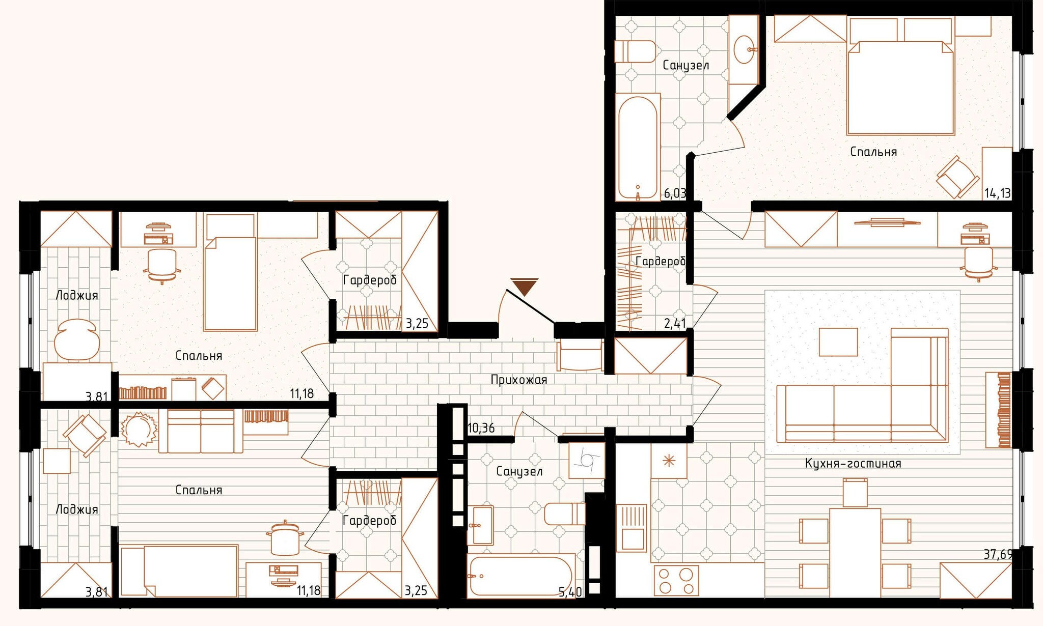 3-кімнатна 112.5 м² в ЖК Нова Англія від 26 300 грн/м², Київ