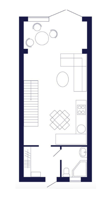 Таунхаус 80 м² в Таунхаусы Liverpool House от 24 250 грн/м², Киев