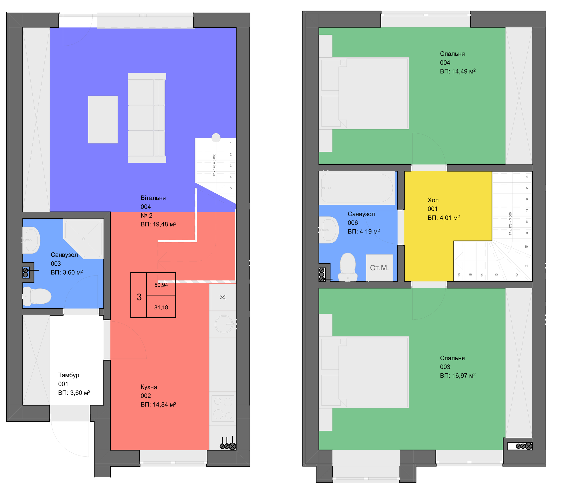 Таунхаус 84 м² в Таунхауси Townhouseclub від 16 429 грн/м², с. Софіївська Борщагівка