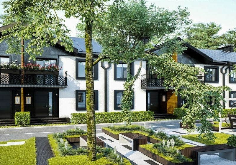 Таунхаус 100 м² в Таунхаусы C'House от 15 300 грн/м², г. Буча