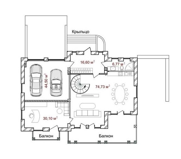 Коттедж 508 м² в КГ Сосновый берег от 50 276 грн/м², пос. Лески